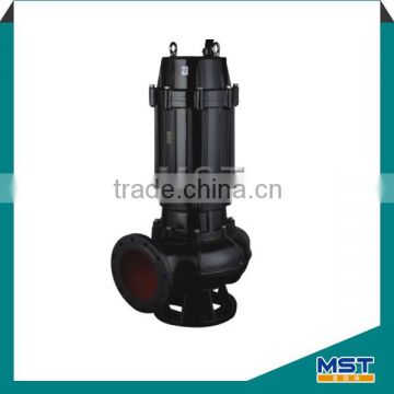 Electric motor submersible sewage vacuum pumps