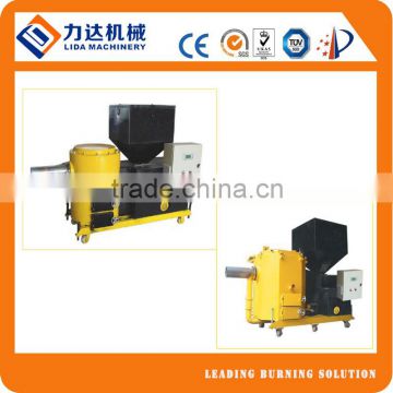 Wood chip burner