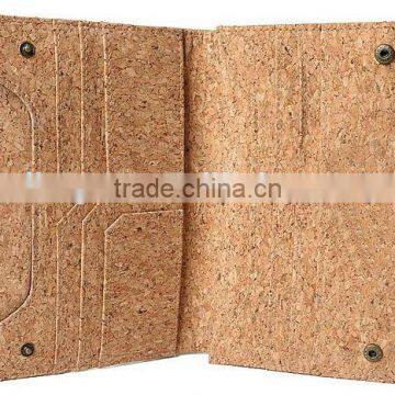 Offering ladies Eco-friendly cork leather business card holder/ credit card holder (C08)