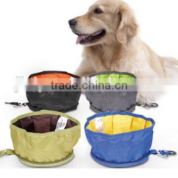 folding waterproof Pet Dog Travel Bowls