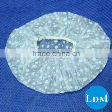 pvc/pe plastic shower cap