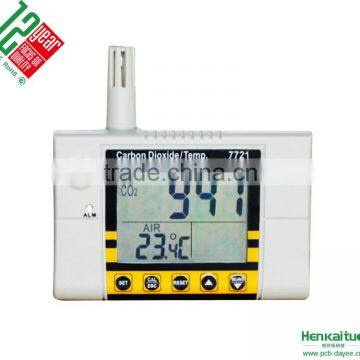 Best Selling CO2 Detector LCD Display Temperature Carbon Dioxide Monitor Alarm