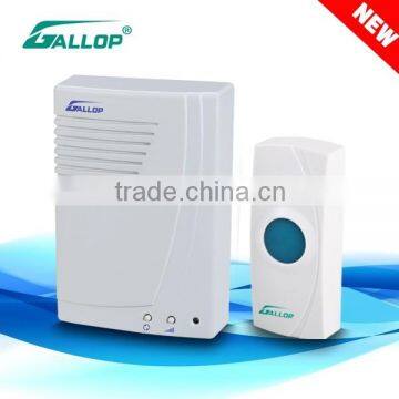 2016 Gallop China Supplier top sale Smart DC digital wireless doorbell with High quality