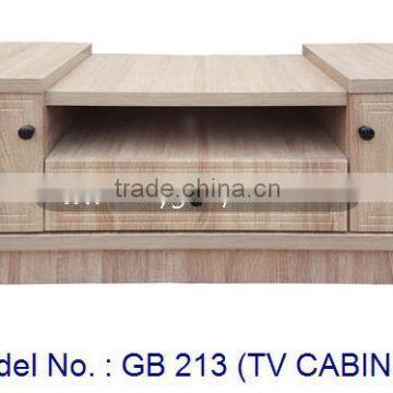 Small Tv Stand Cabinet With Drawer Modern Elegant Design MDF Wooden Living Room Furniture