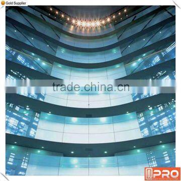 Aluminum Alloy Frame Structural Glass Curtain Wall /Glass Walls price