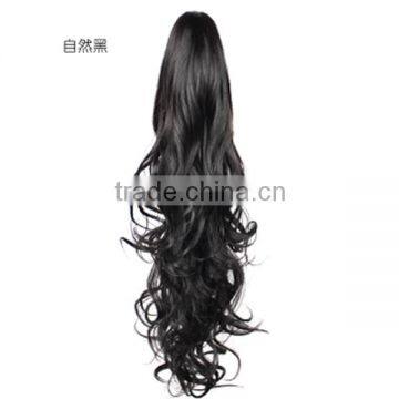 Wholesale Cheap Clip in Ponytail Synthetic Hair Extension photo-3