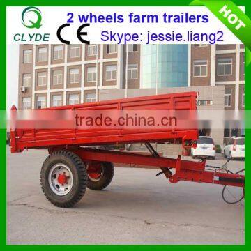 Best price durable farm tipping trailer with CE certificate