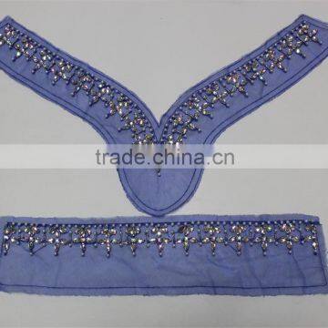 Fancy Neck Trim and Waist Trim Set for Prom Dress photo-2