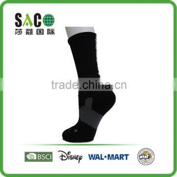 normal black cotton sports socks