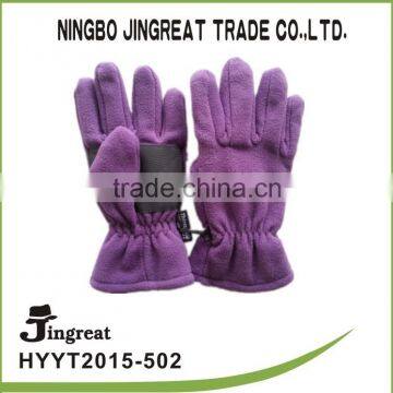 funny winter custom embroidery driving polyester sports gloves