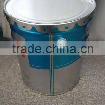 18 litre round metal/steel paint bucket with custom printing design