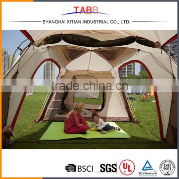 Hot selling good quality family luxury camping tent