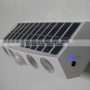 solar waterproof outdoor pir sensor light led aisle light