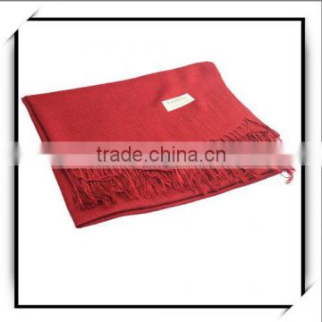 Elegant Pashmina Cashmere Scarf Wool Shawl/Wrap/Red