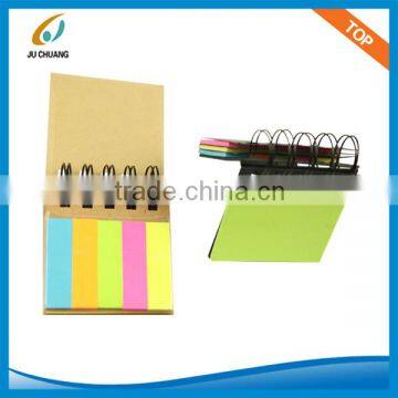 spiral sticky note pad