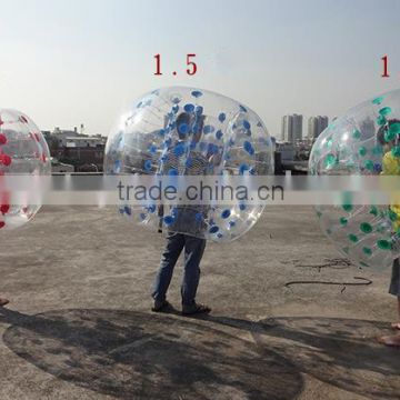 Hola transparent bumper ball for kids/cheap bumper ball inflatable ball/bumper ball