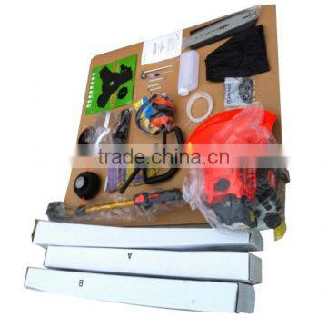 China Best 65cc 7 in 1 Multifuction7 in 1 Electric Brush Cutter,brush Cutter Kawasaki,