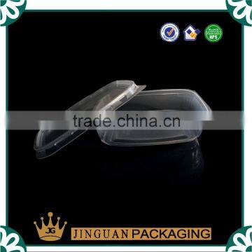 High quality plastic vacuum fast food packaging box