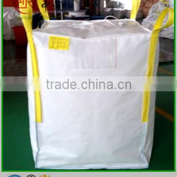 100% New virgin PP woven big bag , jumbo bag FIBC for cement , lime , salt , iron ore , silica