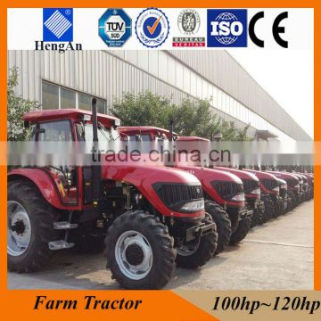 Hot !!! 1104 Four Wheel Drive 100hp~120hp Wheel Agricultural Tractor