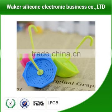 hot sale silicone designer cheap silicone tea strainer