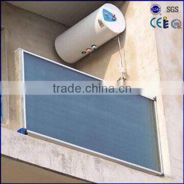 balcony hanging flat panel solar water heater