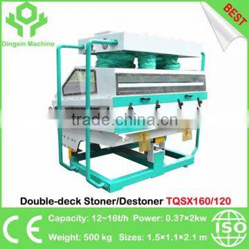 China Best Double-deck Blower-type Specific Gravity Stone Sorting Machine