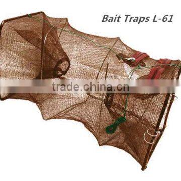 PE Net Mesh Wire Stainless Steel Shrimp Trap,free Fishing Tackle Samples