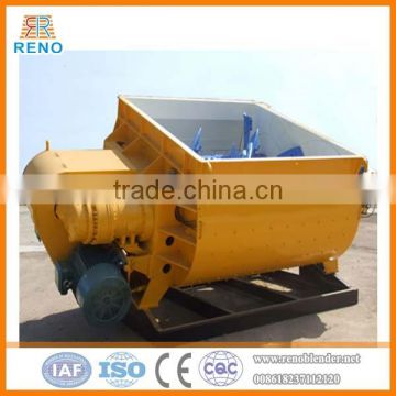 Big precast concrete batching plant of JS twin shafts concrete mixer machine