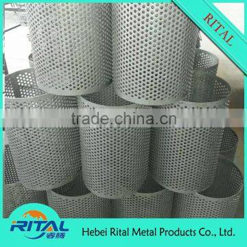 High Performance Stainless Steel Wedge Wire Mesh Cylindrical Strainer photo-4