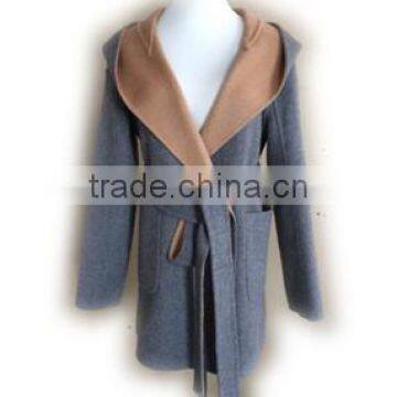 dark grey 2 side wool coat