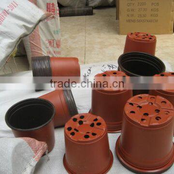10cm Double Color Themoforming Plastic Nursery Pot, Plastic Nursery Pots photo-3