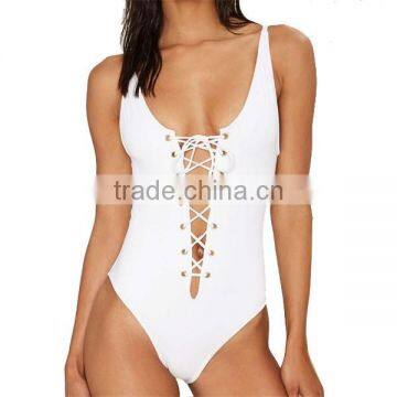 One Piece Swim Suit Custom Swimwear Women OEM photo-6