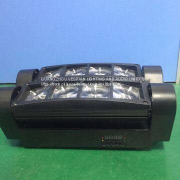 New Product Market Led Beam Lights 8 Eyes Led Effect Light 10w Spider Moving Head photo-4