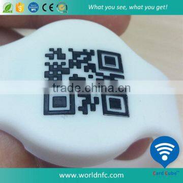 RFID EM4305 Proximity Wristband with Unique QR code Printing