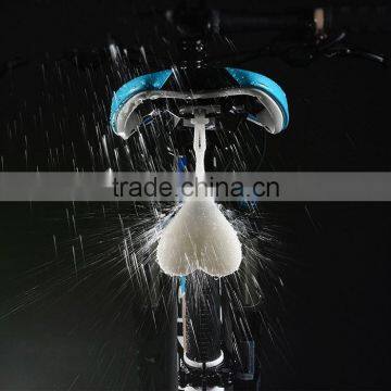 MTB Bike Warning Water Resistant 3 Modes Heart Shape Rear Tail Bicycle Egg Light 4 Colors photo-3