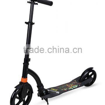 2017 newest design big wheels adult kick scooter with suspension for sale