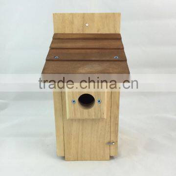 FSC Small New Design Wood House Wooden Bird Cage photo-3