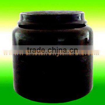 NATURAL STONE JET BLACK MARBLE URNS photo-2