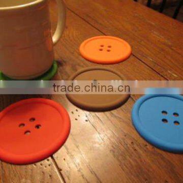 Silicone Fastener Coaster,fastener Cup Coaster for Home photo-5