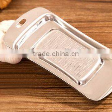 Cy288 Ginger Garlic Hard Cheese Grinder Stainless Steel Grater Shredder Press Crusher Chopper Tool photo-3