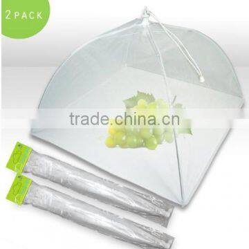 Zicome Set of 4 Large White Pop-up Square Shape Food Cover Tent photo-2