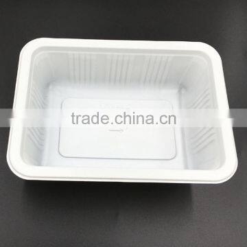 Microwave plastic food container takeaway disposable