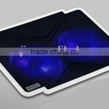 Supply Fashion Ultrathin Double Fan Notebook Radiator photo-5