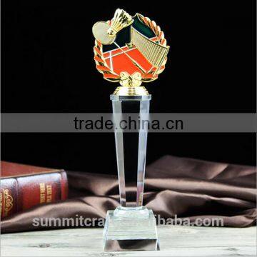 Tennis Badminton Football Basketball Wholesale Crystal Sports Trophy photo-2