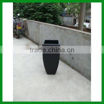 FO-288 Tall Square Decorative Fiberglass Flower Planter Pots photo-4