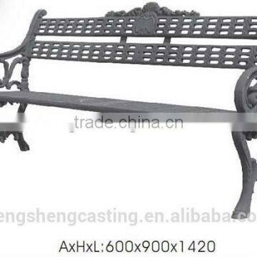 ductile iron decorative outdoor bench hot sale