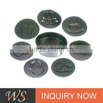 Non-stick Carbon Steel Cake Plate for Bakery