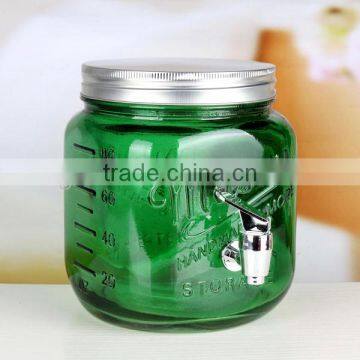 2.5L Portable Spray Colors Glass Beverage Dispenser photo-4