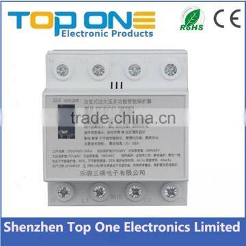 High quality factory direct sale three phase four wire automatic under/over voltage protector